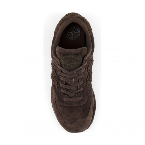 New Balance 574 Legacy Stone Island Ghost Dark Brown
