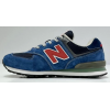New Balance 574 Blue Black Red