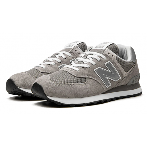 Кроссовки New Balance 574 Grey White Silver