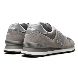 Кроссовки New Balance 574 Grey White Silver