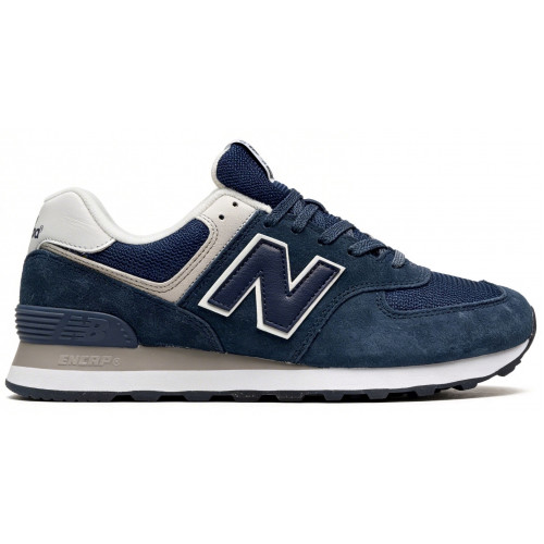 New Balance 574 Navy Blue White