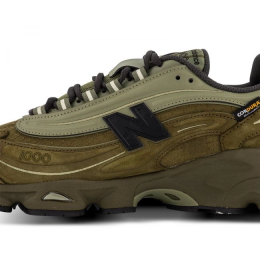 New Balance 1000 Cordura Trainers Woodland