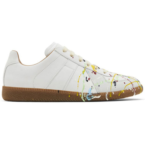 Maison Margiela Replica Low Paint Splatter Grey