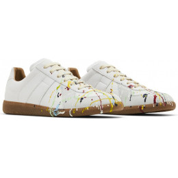 Maison Margiela Replica Low Paint Splatter Grey