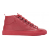 Кроссовки Balenciaga Arena High Shiny Red