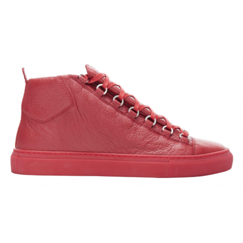 Кроссовки Balenciaga Arena High Shiny Red