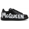 Alexander McQueen Graffiti Black White