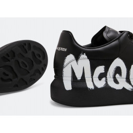 Alexander McQueen Graffiti Black White