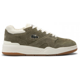 Lacoste Lineshot Suede оливковые