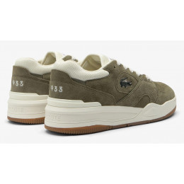 Lacoste Lineshot Suede оливковые