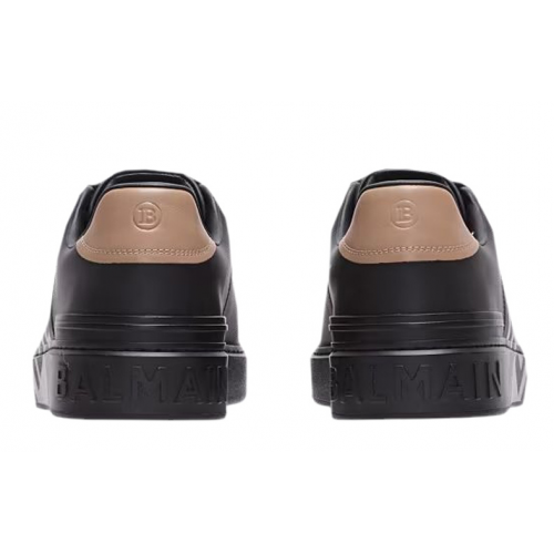 Кеды Balmain B-COURT Logo Detail Calfskin