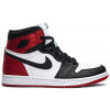 Кроссовки Nike Air Jordan 1 High Satin Black Toe