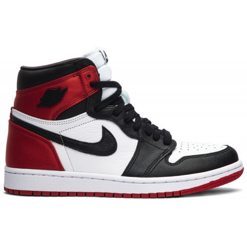 Кроссовки Nike Air Jordan 1 High Satin Black Toe