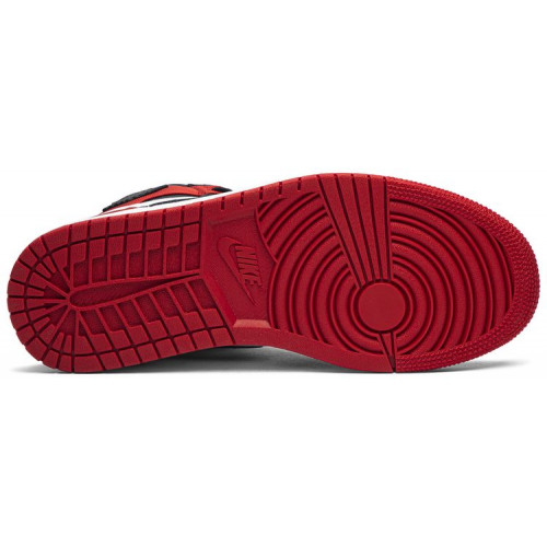 Кроссовки Nike Air Jordan 1 High Satin Black Toe