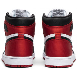 Кроссовки Nike Air Jordan 1 High Satin Black Toe