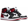 Кроссовки Nike Air Jordan 1 High Satin Black Toe