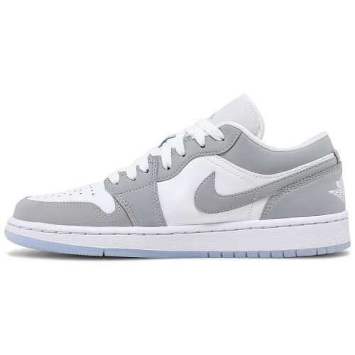 Кроссовки Nike Air Jordan 1 Low White Wolf Grey