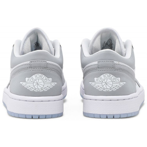 Кроссовки Nike Air Jordan 1 Low White Wolf Grey