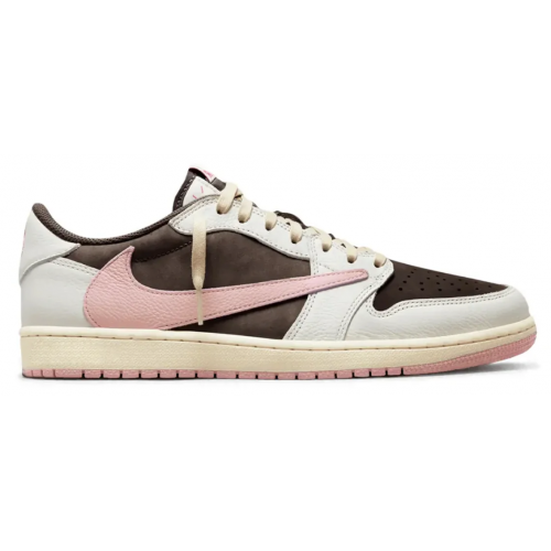 Nike Travis Scott Air Jordan 1 Low Dark Pony Pink Oxford