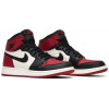 Nike Air Jordan 1 Retro High OG BG Bred Toe с мехом