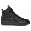Nike Air Force 1 Duckboot Triple Black зимние на меху