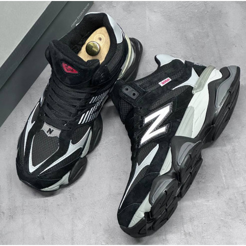 Кроссовки New Balance 9060 Mid Gore-Tex Black Grey зимние