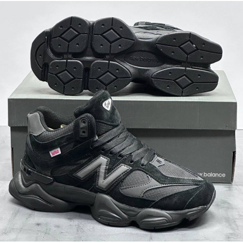 Кроссовки New Balance 9060 Mid Gore-Tex Black зимние