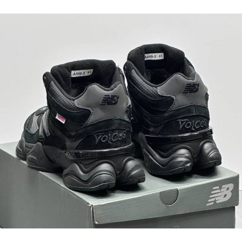 Кроссовки New Balance 9060 Mid Gore-Tex Black зимние