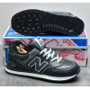 Кроссовки New Balance 574 Dark Blue с мехом