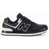 Кроссовки New Balance 574 Leather Black White