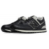 Кроссовки New Balance 574 Leather Black White
