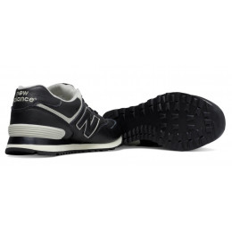 Кроссовки New Balance 574 Leather Black White