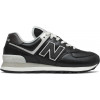 Кроссовки New Balance 574 Leather Premium Metallic Black