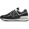Кроссовки New Balance 574 Leather Premium Metallic Black