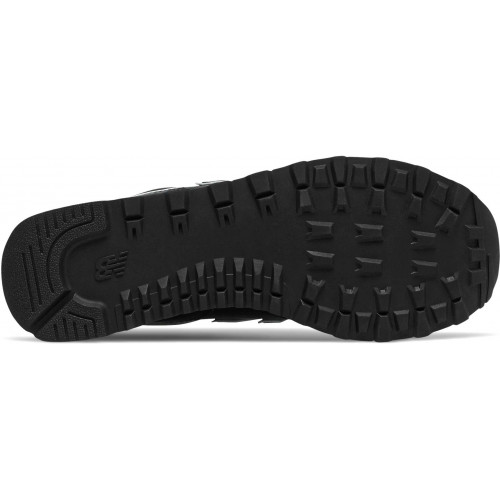 Кроссовки New Balance 574 Leather Premium Metallic Black