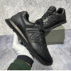 Кроссовки New Balance 574 Leather Triple Black