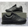 Кроссовки New Balance 574 Leather Triple Black
