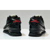 New Balance 574 Leather Black Red с мехом