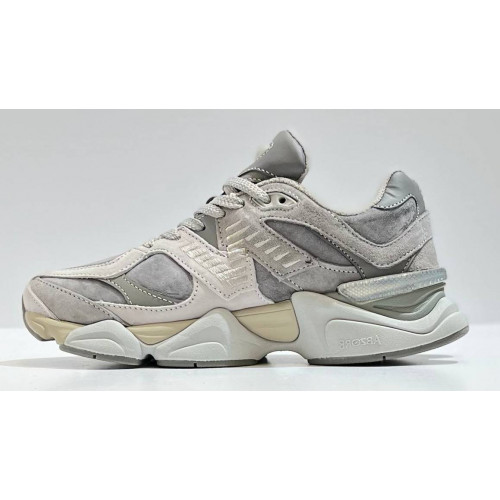 New Balance 9060 Winter Cream Grey зимние
