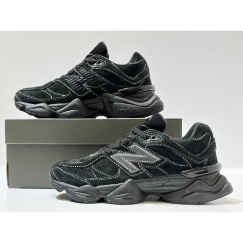 New Balance 9060 Winter Black Suede зимние