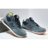 New Balance 574 Mid Grey Black Gum Suede с мехом