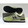 New Balance 574 Green Black с мехом