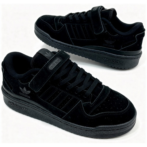 Кроссовки Adidas Forum Low Winter Suede Black