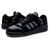 Кроссовки Adidas Forum Low Winter Suede Black Grey