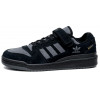 Кроссовки Adidas Forum Low Winter Suede Black Grey