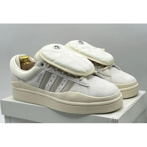 Кроссовки Adidas Bad Bunny x Campus Sail White Grey