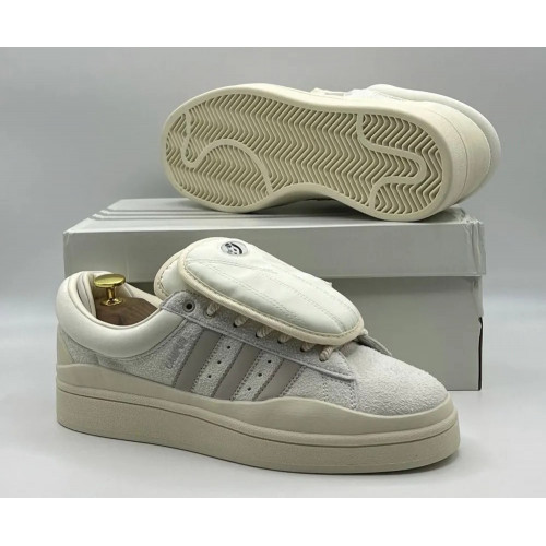 Кроссовки Adidas Bad Bunny x Campus Sail White Grey
