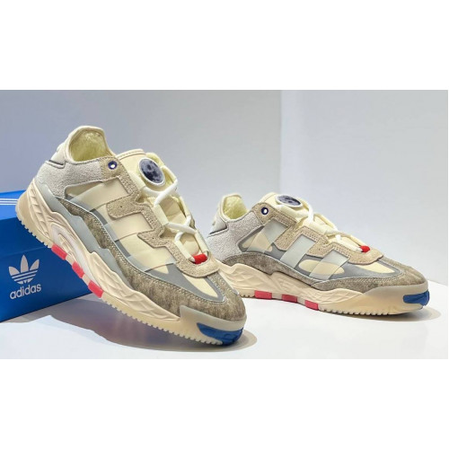 Кроссовки Adidas Niteball Cream White с мехом