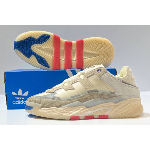 Кроссовки Adidas Niteball Cream White с мехом