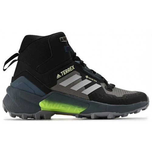 Adidas Terrex Swift R3 Mid Gore-Tex Winter Termo Grey Black Neon